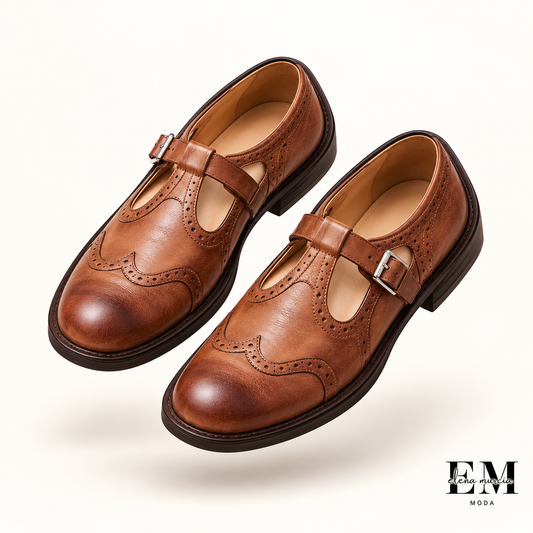 Verda - Elegante zapato de piel
