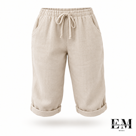 Pantalón Capri Lino Breeze™