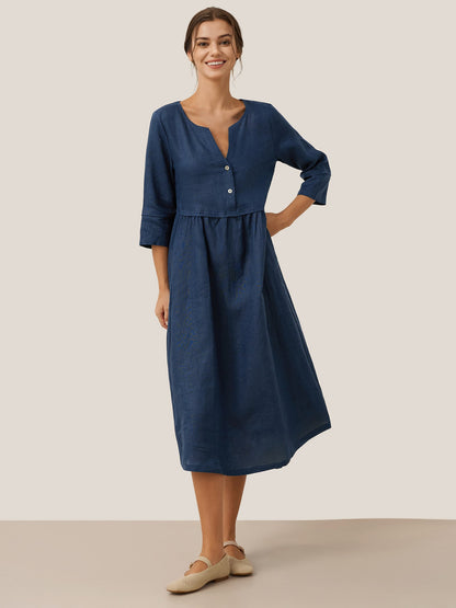 Vestido Rosé Linen™