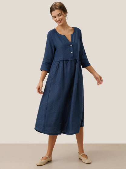 Vestido Rosé Linen™