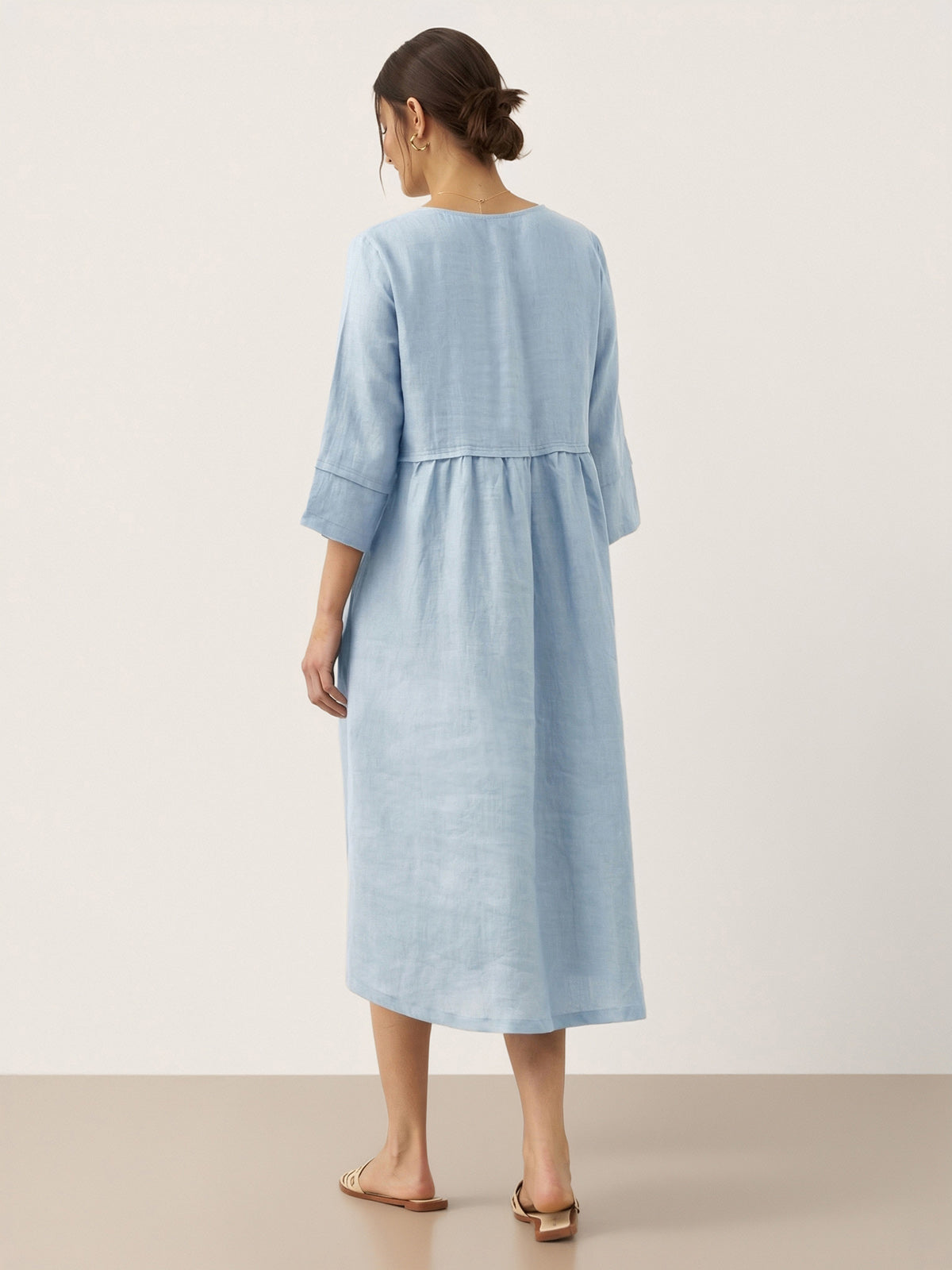 Vestido Rosé Linen™