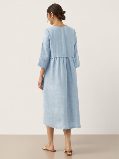 Vestido Rosé Linen™