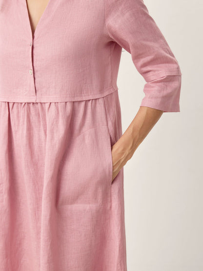 Vestido Rosé Linen™