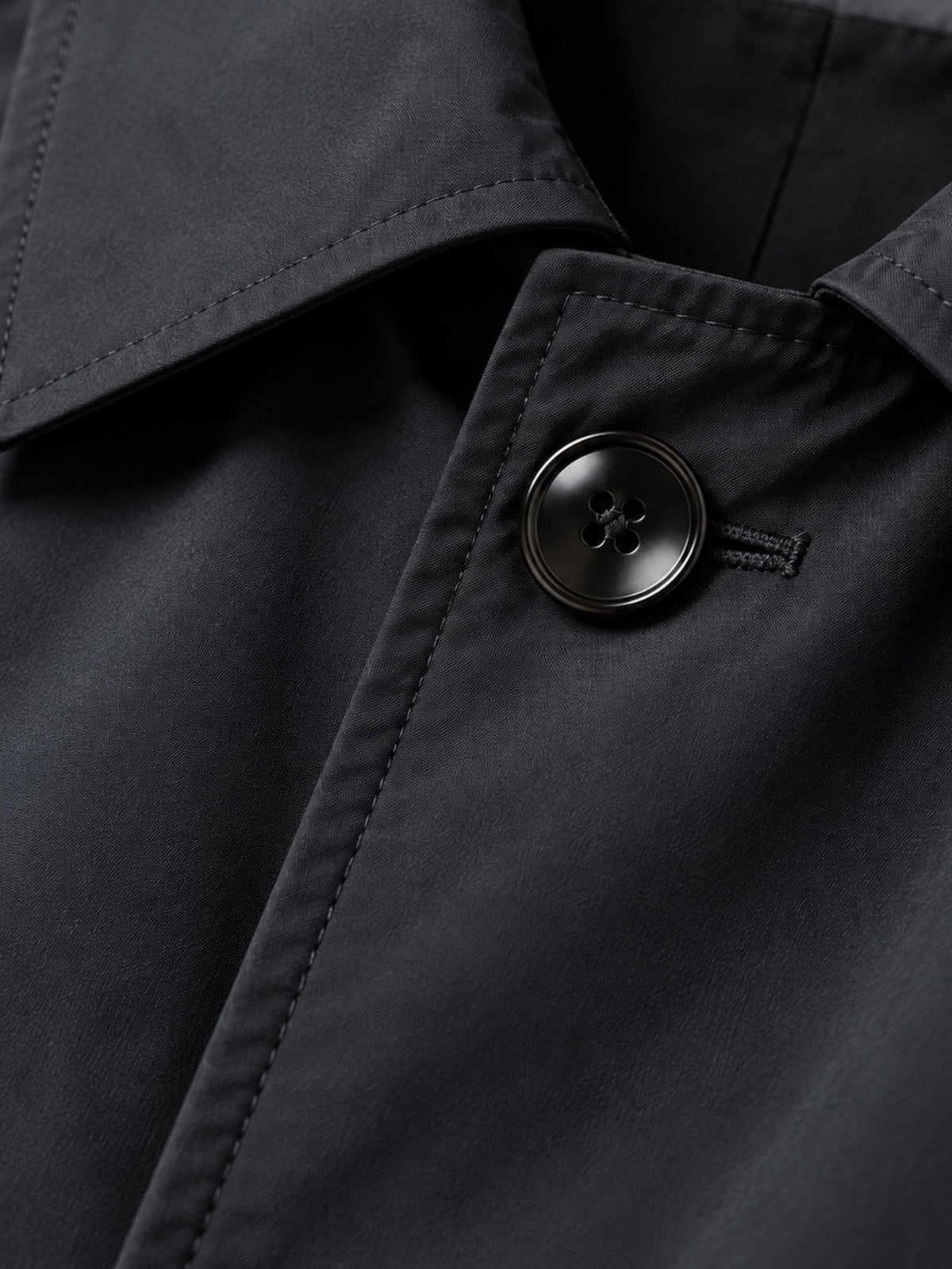 Trench Impermeable de Largo Medio para Hombre