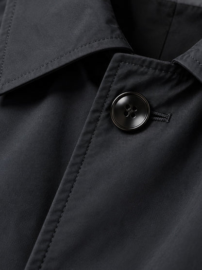 Trench Impermeable de Largo Medio para Hombre