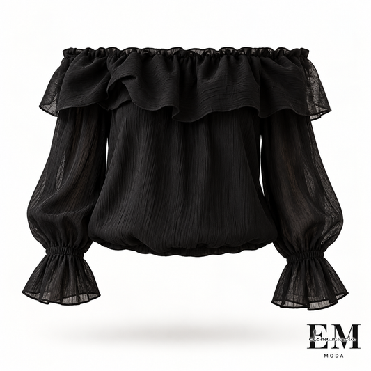 Blusa Elegance Noir™
