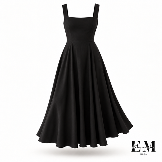 Vestido Grace Elegante de Silueta Fluida
