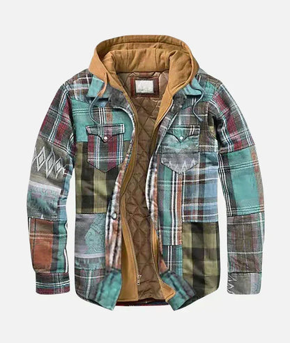Varel | Chaqueta de patchwork a cuadros