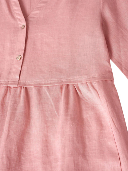 Vestido Rosé Linen™