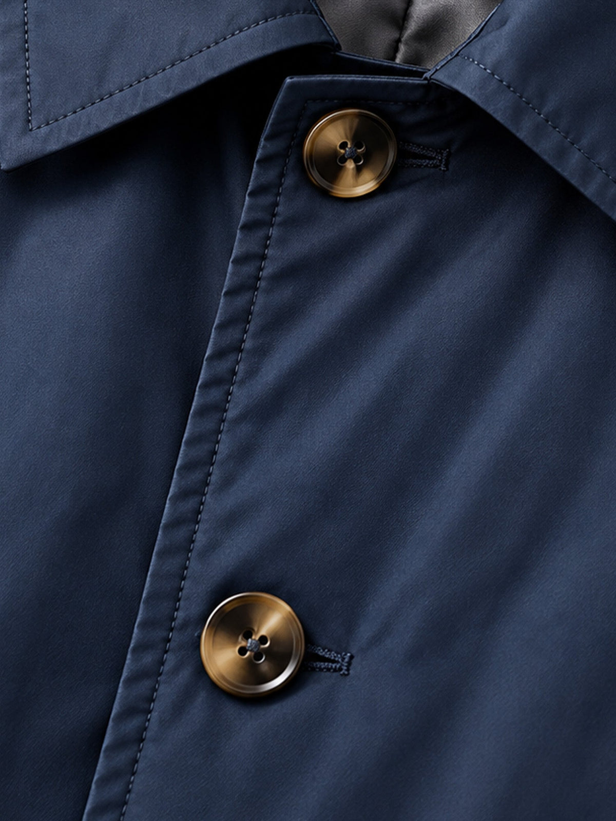 Trench Impermeable de Largo Medio para Hombre