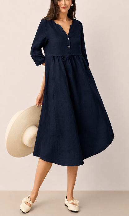 Vestido Rosé Linen™