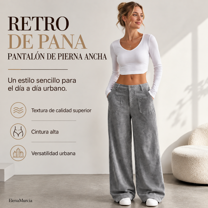 👖 Pantalones anchos y cómodos de corte holgado para mujer