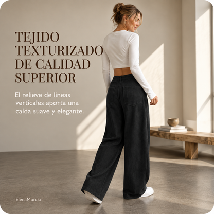 👖 Pantalones anchos y cómodos de corte holgado para mujer