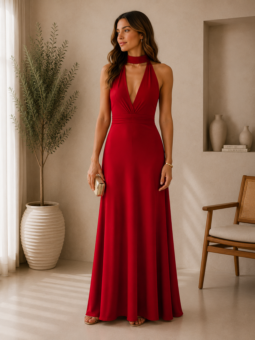 Vestido Valeria Rouge™