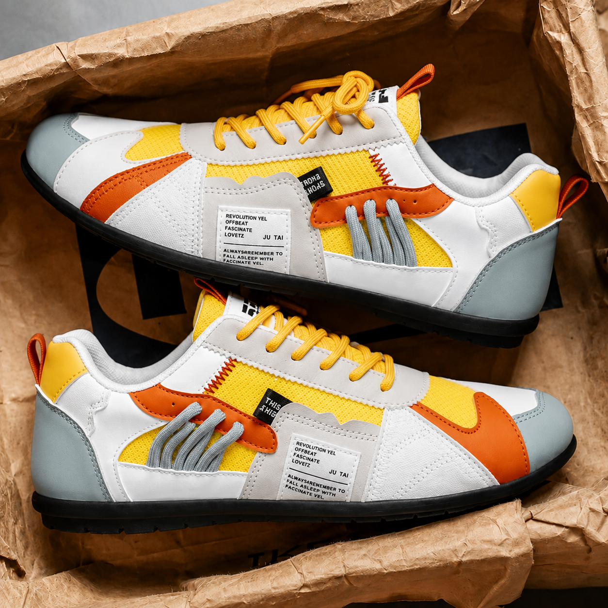 Luca | Zapatillas deportivas de colores retro