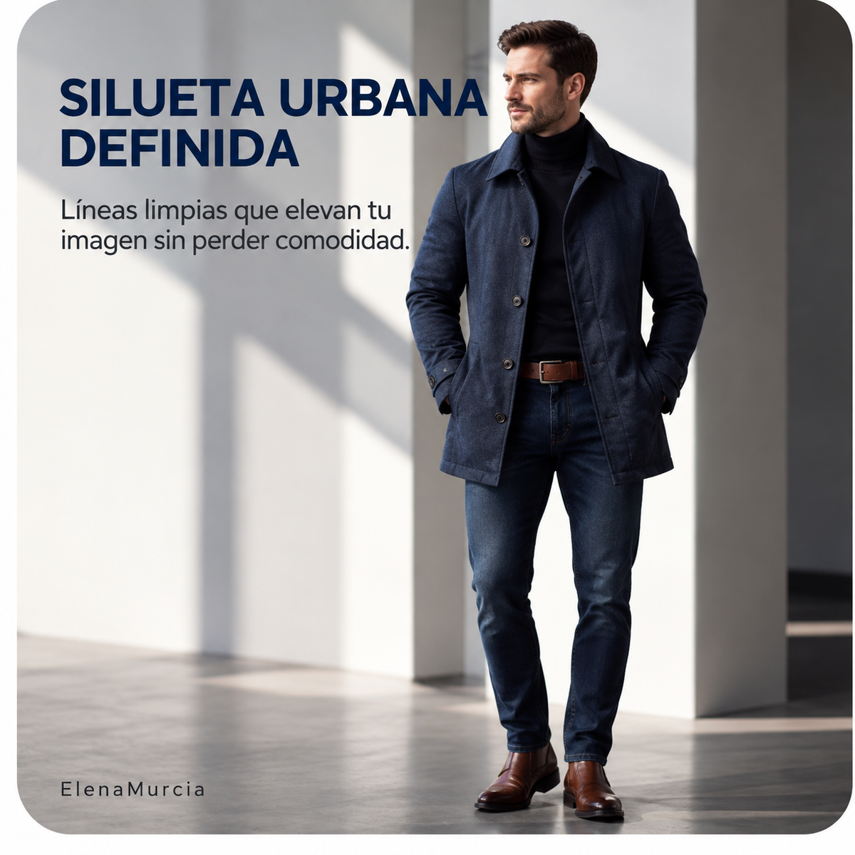 📢📢¡¡¡50 % de descuento!!!🎉✨Gabardina impermeable de largo medio para hombre