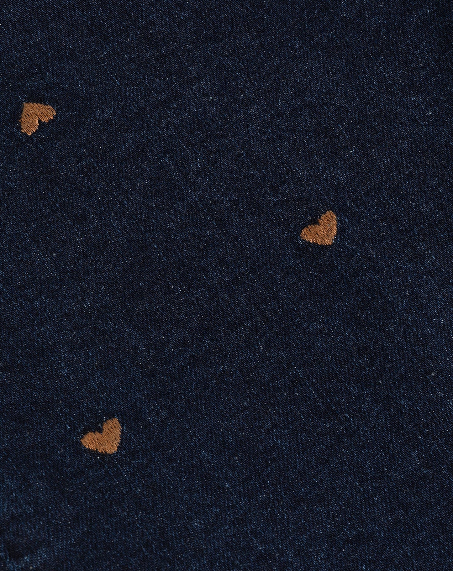 VAQUEROS BOOTCUT CON CORAZÓN AZUL RÍGIDO