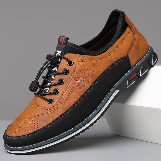 Van Elst Mode® | Cómodos zapatos de piel sin cordones