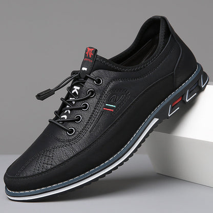 Van Elst Mode® | Cómodos zapatos de piel sin cordones