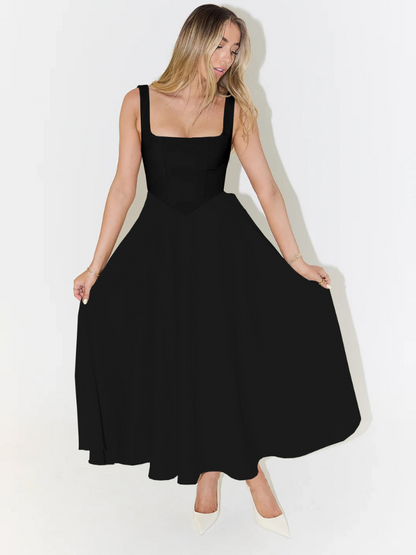 Vestido Grace Elegante de Silueta Fluida