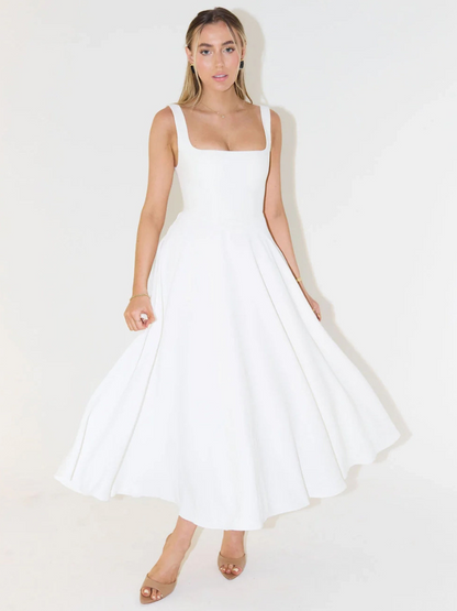 Vestido Grace Elegante de Silueta Fluida