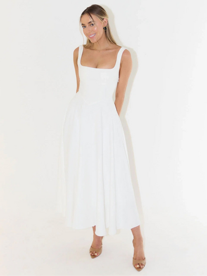 Vestido Grace Elegante de Silueta Fluida