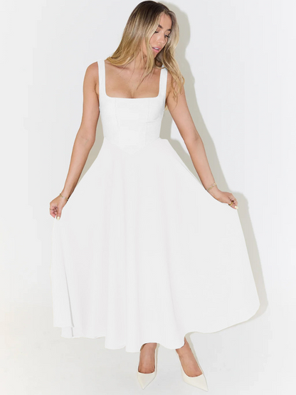 Vestido Grace Elegante de Silueta Fluida