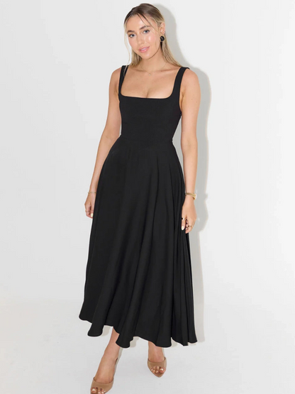 Vestido Grace Elegante de Silueta Fluida