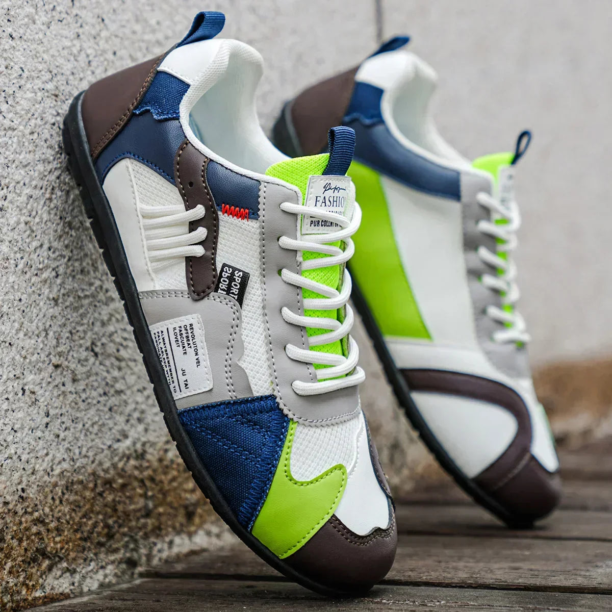 Luca | Zapatillas deportivas de colores retro