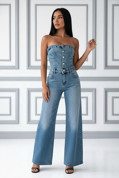 Mono Vaquero Elegante con Efecto Silueta