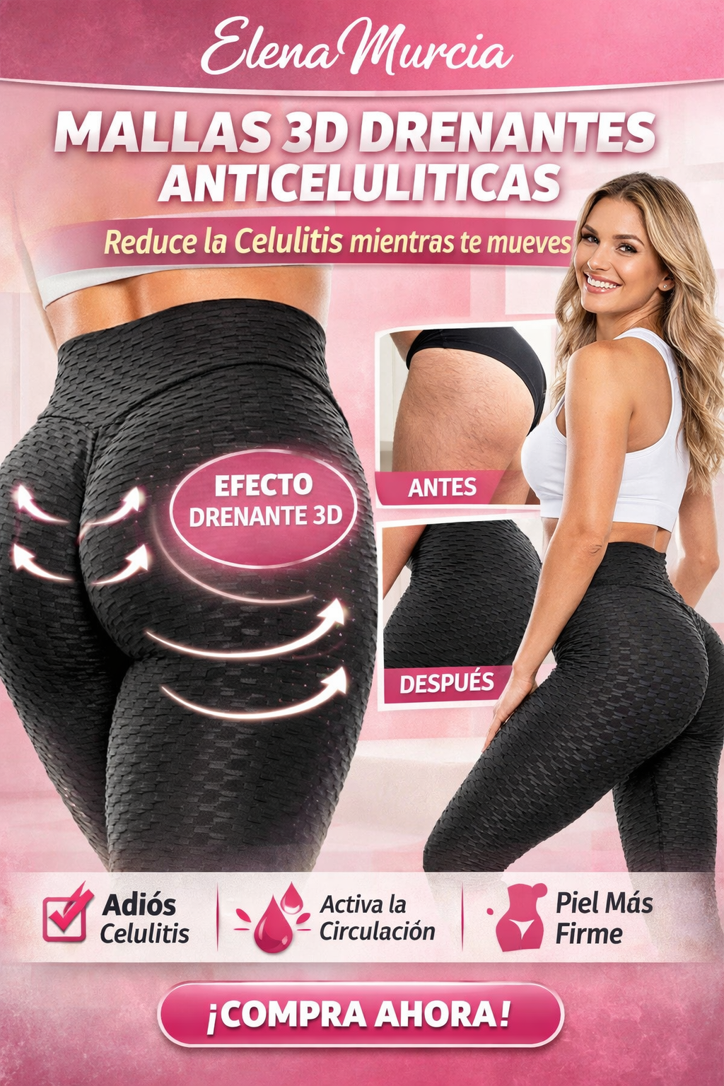 Leggings 3D anticelulíticos