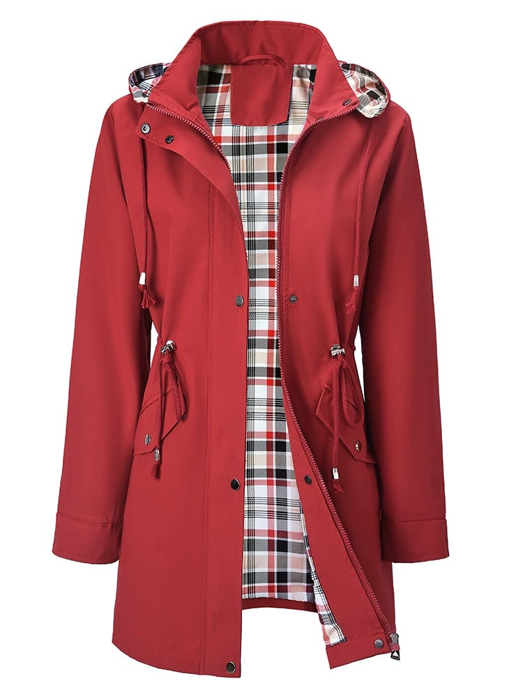 ⏰LAST DAY SALE 50% OFF✨Womens Chic. Lightweight. Waterproof Jacket 🍃🧥-Unleash Style and Durability in Any Storm!