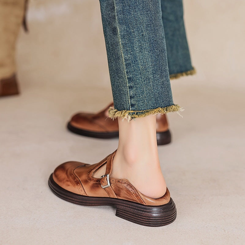 Verda - Elegante zapato de piel