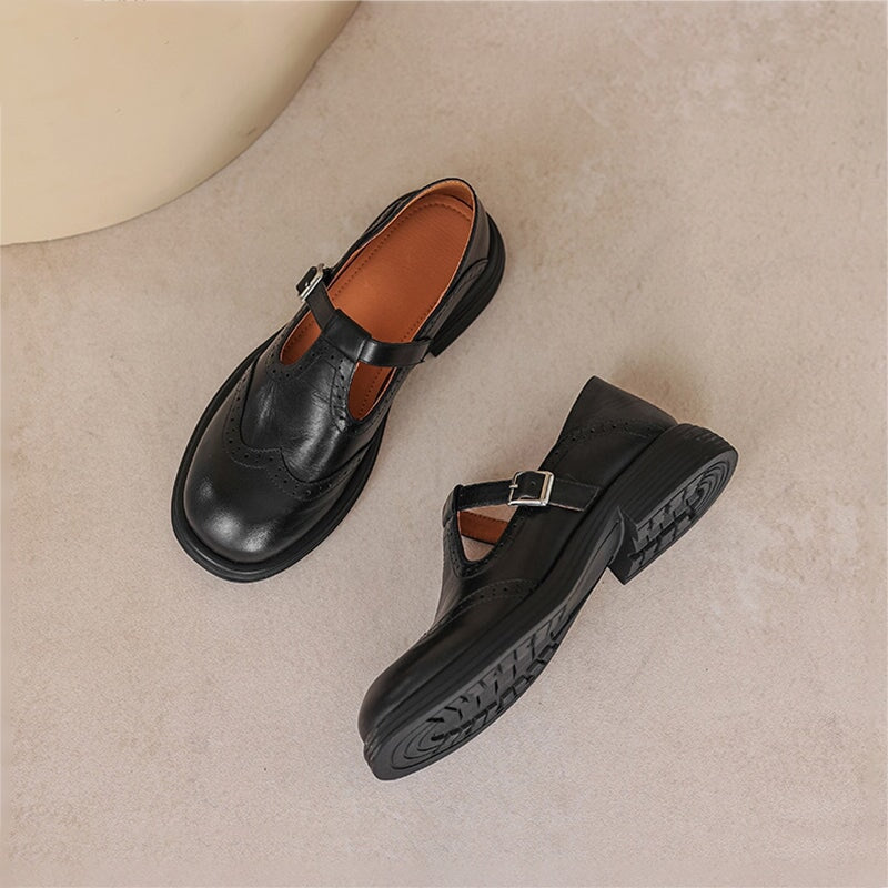 Verda - Elegante zapato de piel