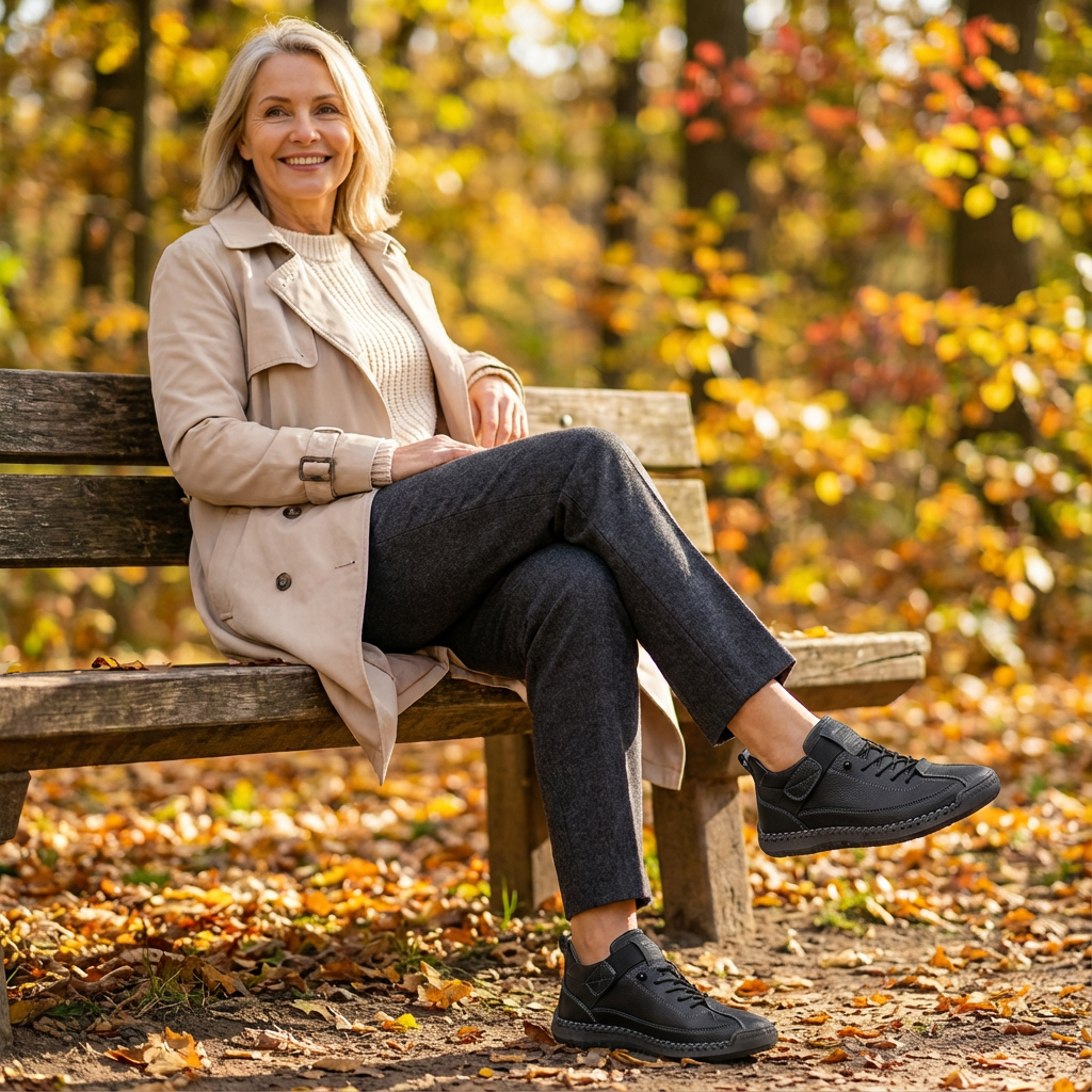 Zapatillas ortopédicas cómodas e indoloras