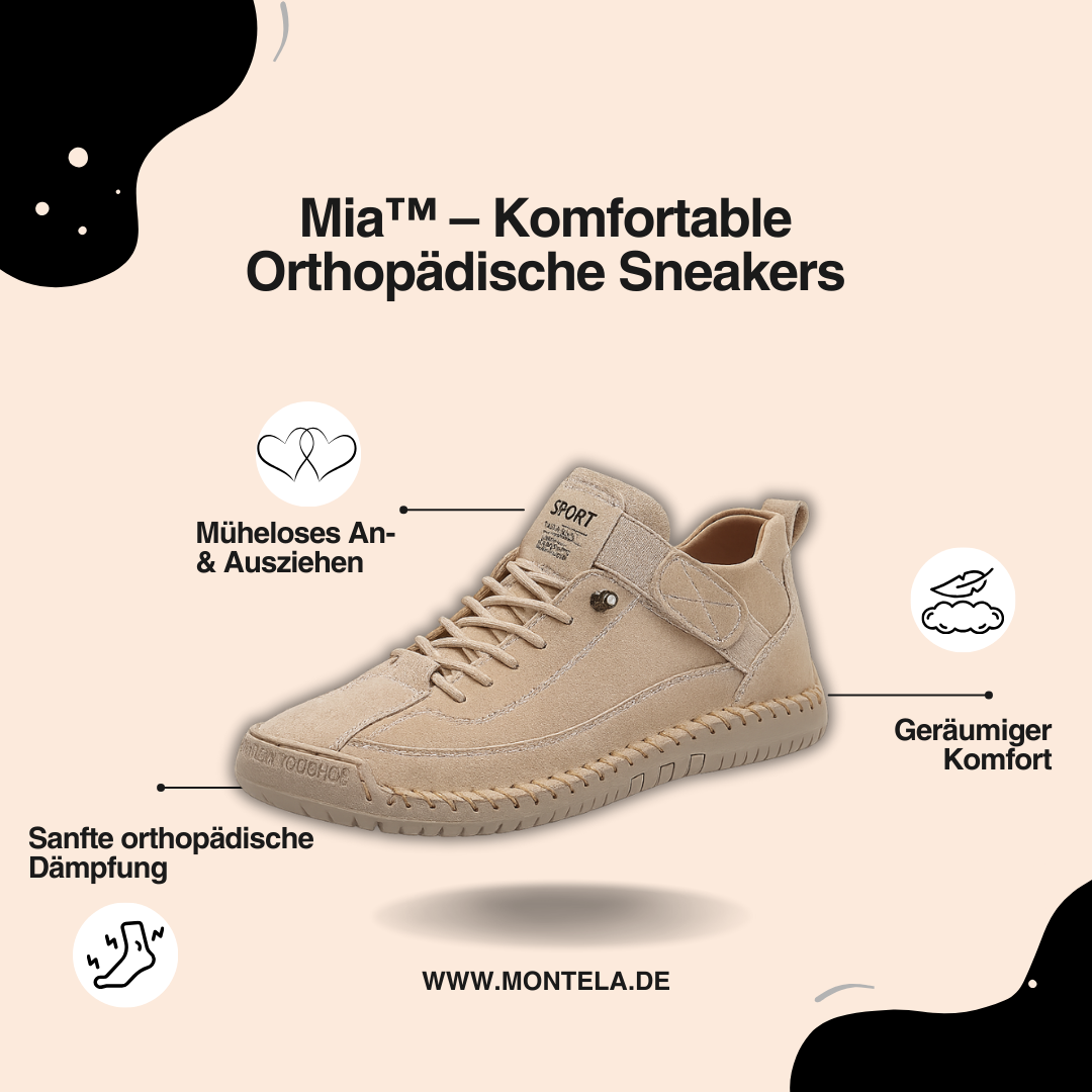 Zapatillas ortopédicas cómodas e indoloras