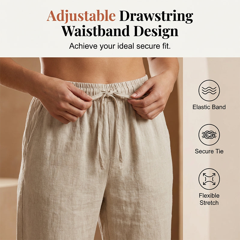 Pantalón Capri Lino Breeze™