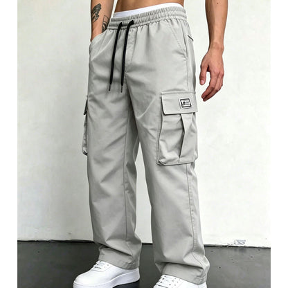 👖 ¡50 % de descuento! 🏕️Pantalones cargo de hombre de corte holgado: cómodos, versátiles y con múltiples bolsillos. Ideales para el día a día, actividades al aire libre y el tiempo libre ✨